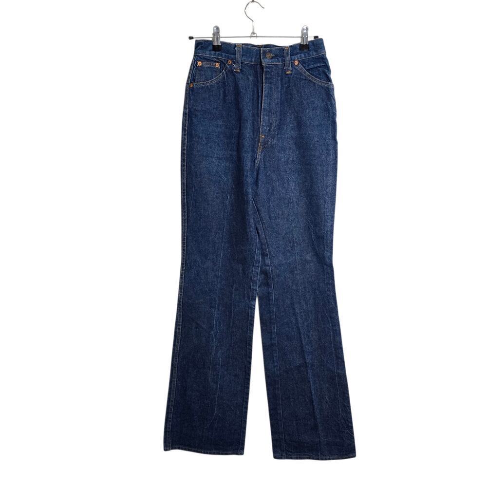 Vintage Levi's Big E Maroon Mom Jeans High Rise Sz 11 34" Inseam 26" Waist
